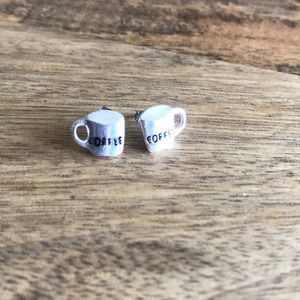 3/$20   Coffee cup earrings
